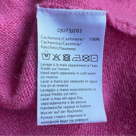 GERARD DAREL Paris 100% Cashmere Oversized Sweater SMALL Sz 1 Knit Lightweight - Picture 3 of 15